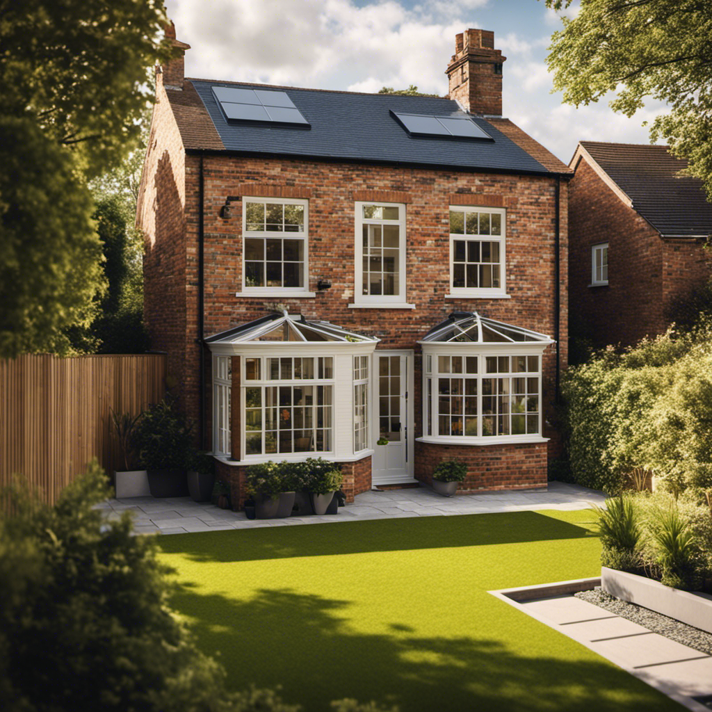 An image showcasing a beautifully designed home addition or extension in York