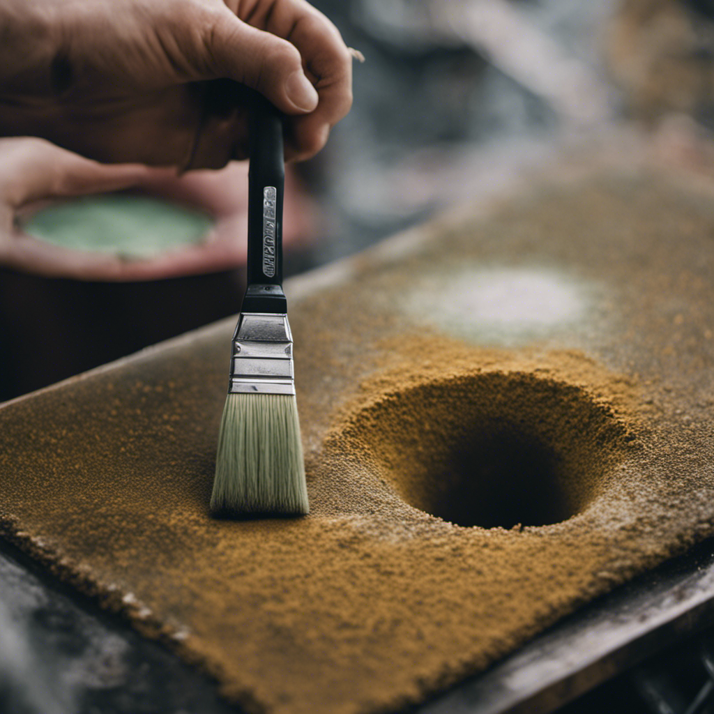 An image showcasing the meticulous process of surface preparation for painting in York