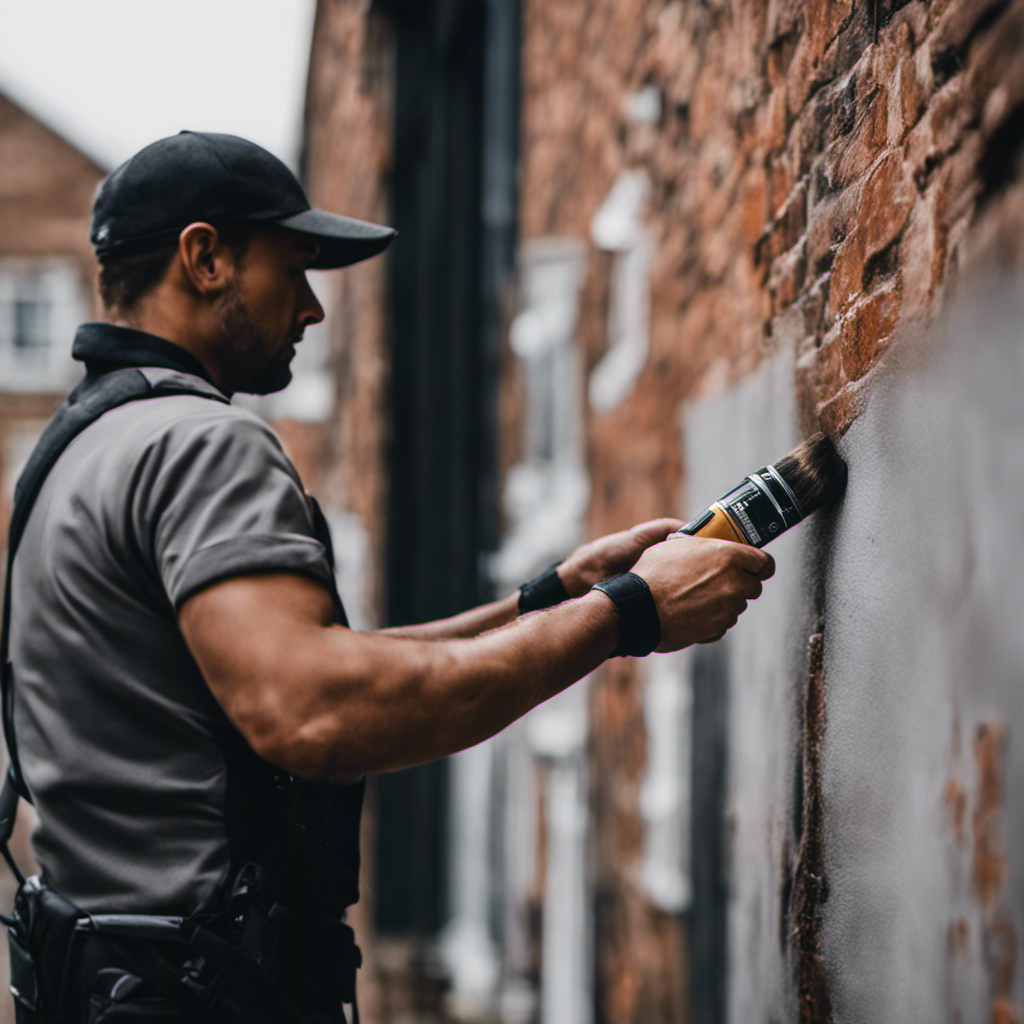 An image showcasing a beginner effortlessly applying paint in smooth, even strokes to a wall in York