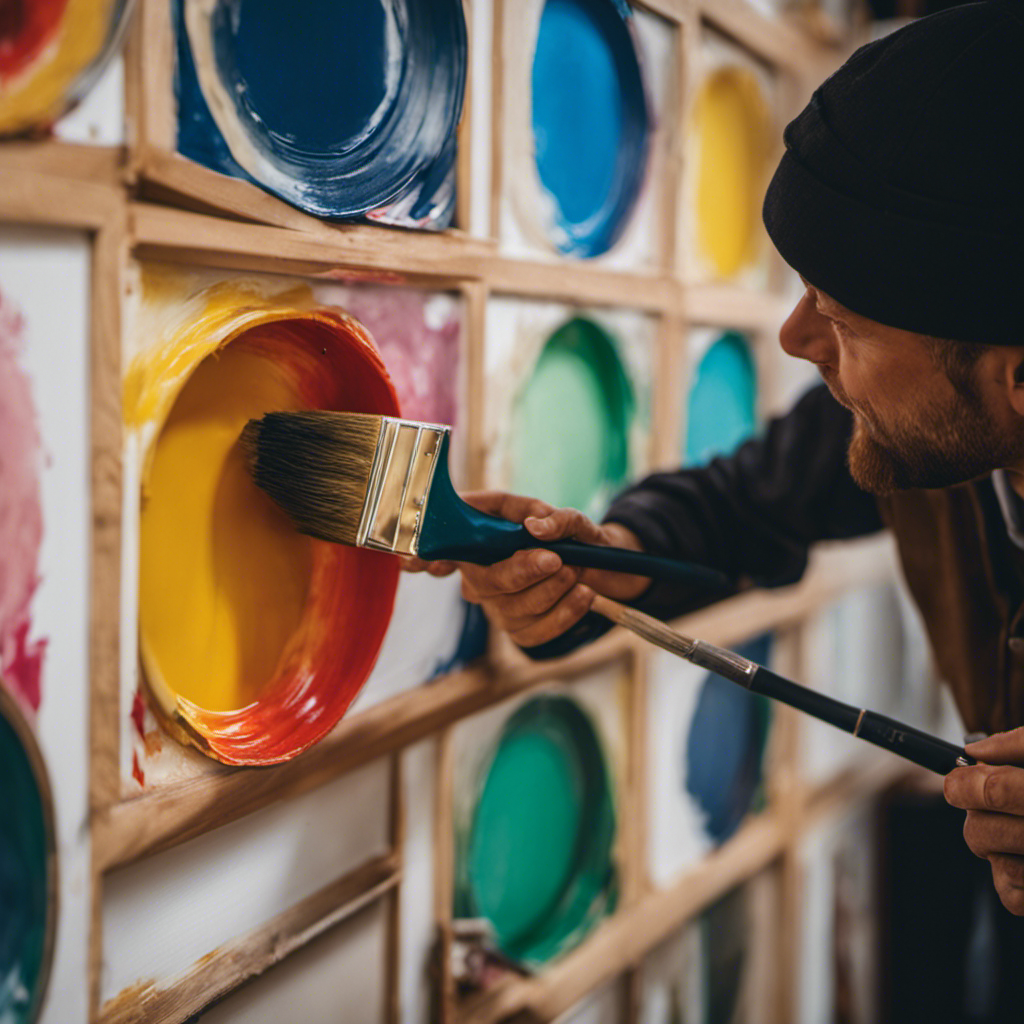 An image featuring a group of skilled painters and decorators in York, expertly transforming a room with precision and artistry