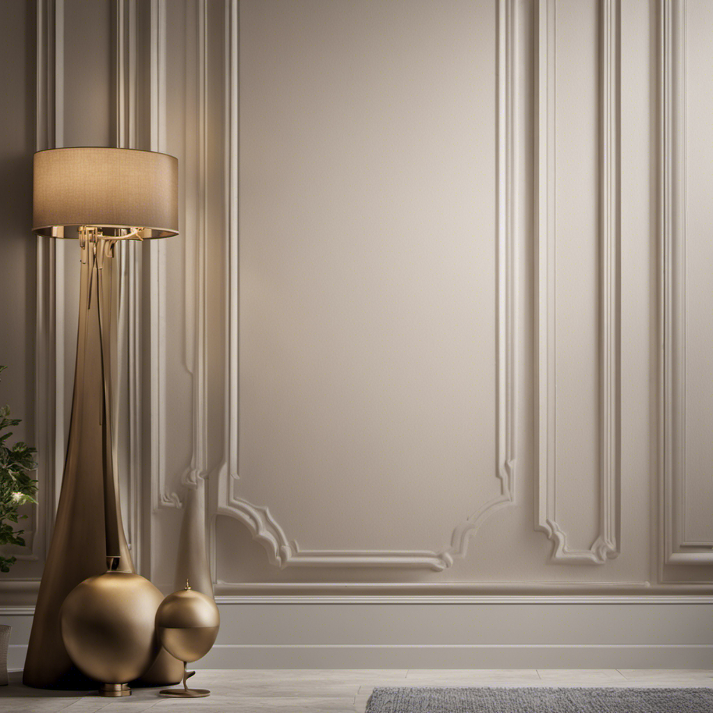 An image showcasing a meticulously prepared wall for York wallpaper installation