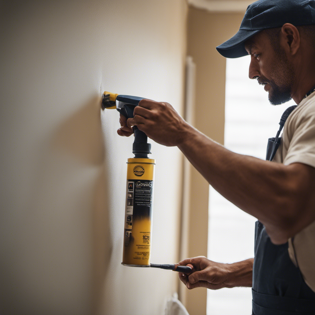 An image that showcases a professional painter skillfully applying a smooth and even primer coat to a wall, followed by a precise application of the base coat, bringing new life and vibrancy to a home's interior