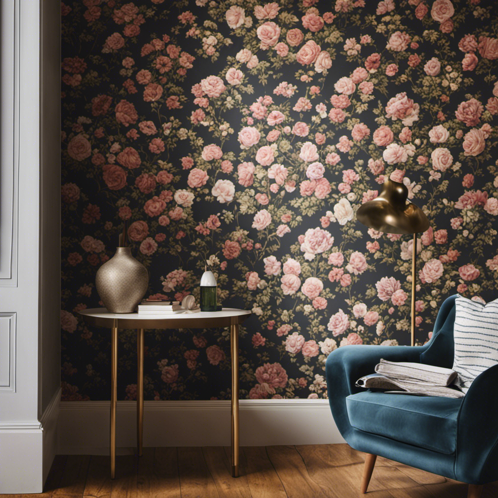 An image capturing the meticulous step-by-step process of wallpaper installation in York