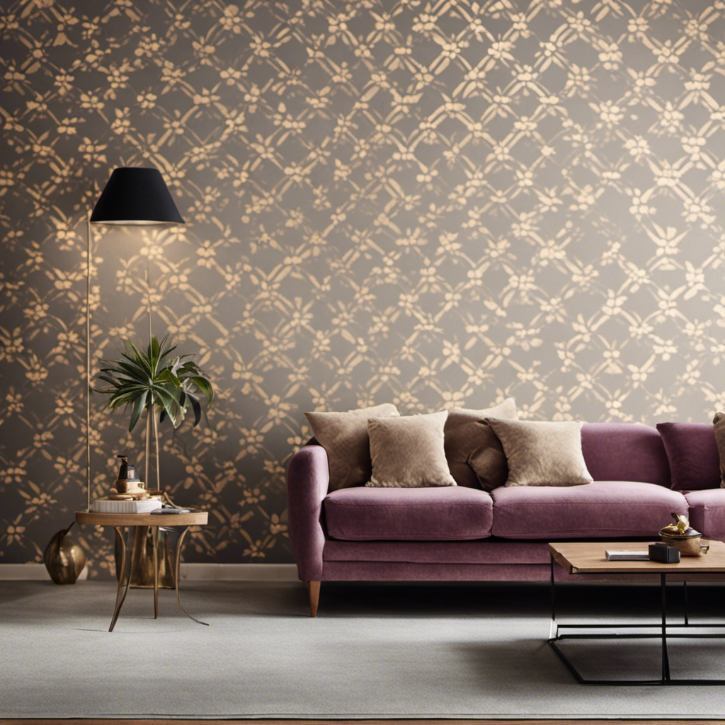 An image showcasing a wallpaper installation in York