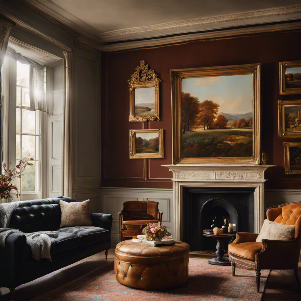 An image of a beautifully painted room, bathed in warm natural light, showcasing the immaculate craftsmanship of local York painters