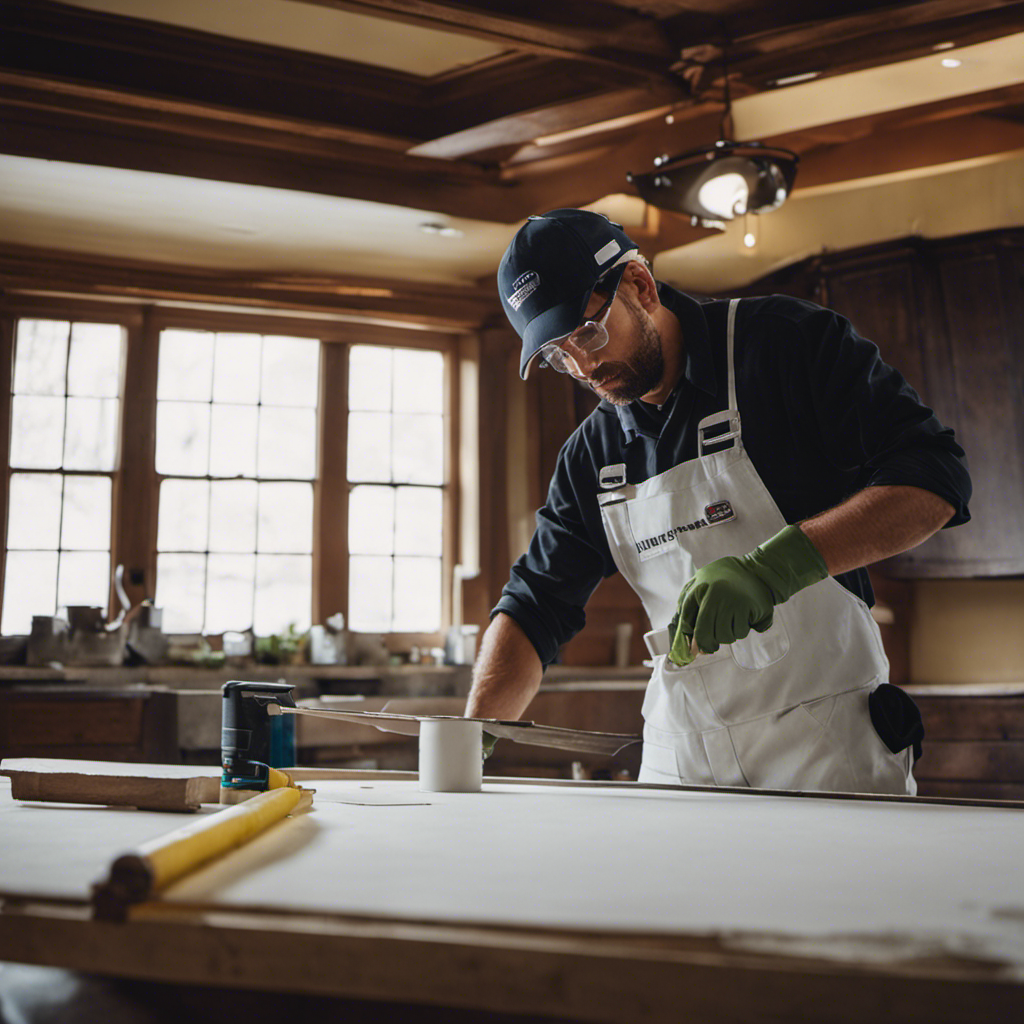 An image showcasing a professional York painting contractor effortlessly finishing a project within the promised timeframe