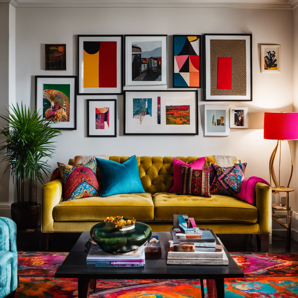 An image showcasing a vibrant living room in York