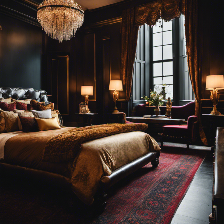 A captivating image showcasing the enchanting blend of old-world charm and contemporary elegance in York's interior design scene