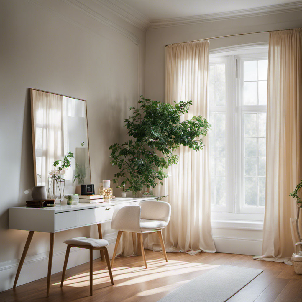 An image showcasing a bright, airy room in York, flooded with natural light