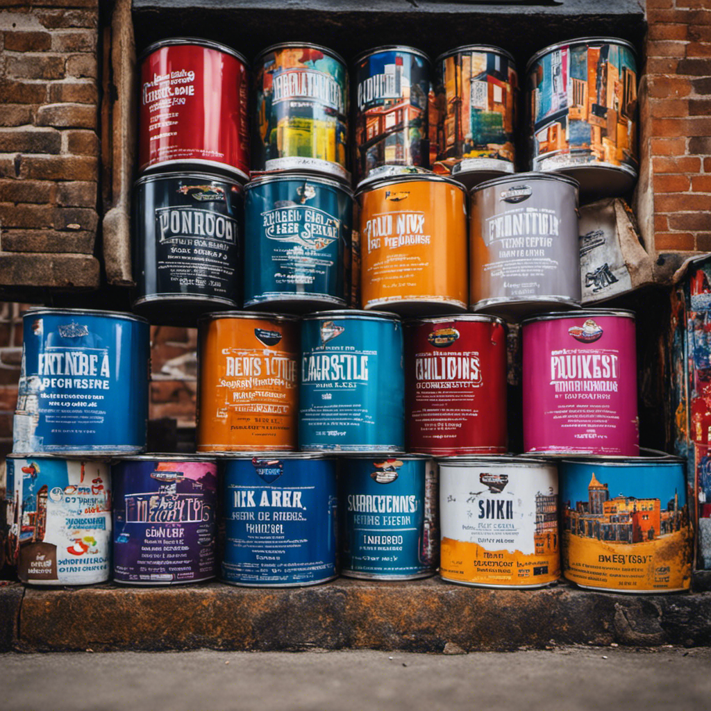  Create an image showcasing York's hidden gems for affordable paint suppliers