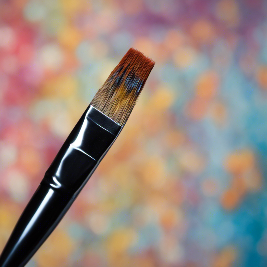 An image capturing a close-up of a paintbrush delicately blending color on a wall, revealing the intricate process of fixing paint imperfections like brush strokes, color mismatches, and uneven textures in York