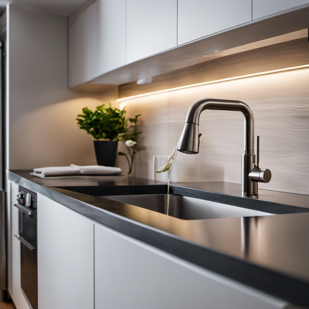 An image showcasing a modern kitchen and bathroom renovation in York